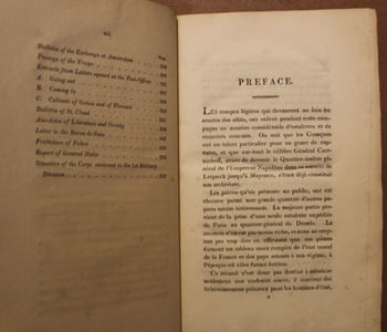 Dépêches et Lettres interceptées par Des Partis Détachés de l'Armée Combinée du Nord de l'Allemagne. Titre anglais : Copies of the original letters and despatches of the Generals, Ministers, grand Officers of state at Paris to the emperor Napoléon at Dresden; intercepted by the advanced troops of the Alliés in the north of Germany.