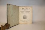 Rapport des travaux de la Commission Intermédiaire de Haute-Normandie, depuis le 20 décembre 1787, jusqu'au 27 juillet 1790.. [ROUTES ET CHEMINS] ...