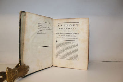 Rapport des travaux de la Commission Intermédiaire de Haute-Normandie, depuis le 20 décembre 1787, jusqu'au 27 juillet 1790.