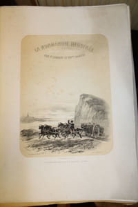 La Normandie illustrée, monuments sites et costumes de la seine-inférieure, de l'Eure, du Calvados et de la Manche.