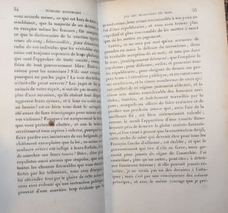 Mémoire historique sur la réaction royale et sur les massacres du Midi. Avec les pièces justificatives et augmenté d'éclaircissemens et documens historiques.