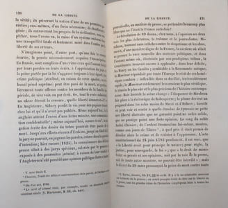 Des constitutions de la France et du système politique de l'empereur Napoléon.