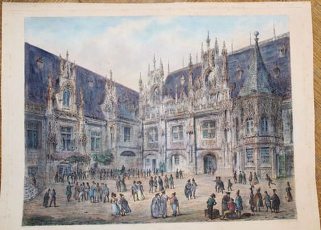 Palace of Justice - Rouen.. CONEY (John).