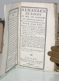 Almanach - Annuaire de Rouen ou de Normandie. Vendus à l'unité de 1748 à 1868.