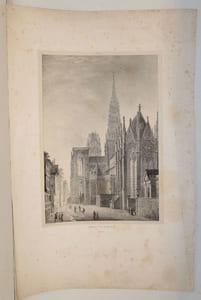 Abside de la Cathédrale. Rouen.