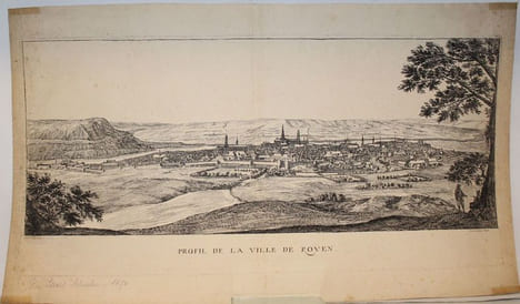Profil de la Ville de Rouen.. SYLVESTRE (Ysraël).