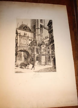 Le Gros-Horloge.. [ROUEN] HOTIN (Auguste-Emmanuel).