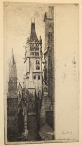 La Tour Saint Romain de la cathédrale de Rouen.