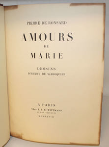 Amours de Marie.