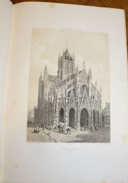 La Normandie illustrée, monuments sites et costumes de la Seine-Inférieure, de l'Eure, du Calvados et de la Manche.. LALAISSE (Hippolyte) - BENOIST ...