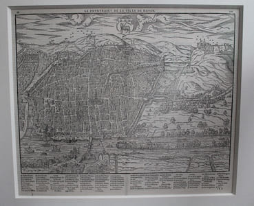Le Pourtraict de la Ville de Rouen.