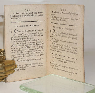 CATECHISME DES NORMANDS Composé par un Docteur de Paris.. [BIBLIOTHEQUE BLEUE].