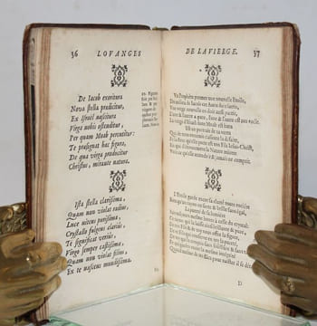 Louanges de la Sainte Vierge. Composées en rimes latines par S. Bonaventure. Et mises en vers François par P. Corneille.. [CORNEILLE (Pierre)] ...