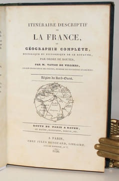 Itinéraire descriptif de la France, ou Géographie complète, historique et pittoresque de ce royaume, par ordre de routes. Région du Nord-Ouest. Route ...