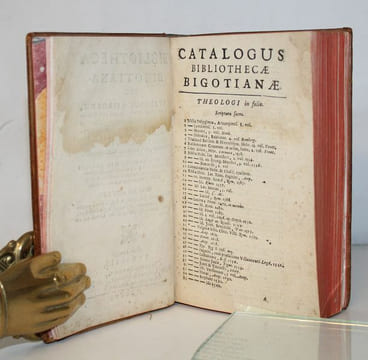 Bibliotheca Bigotiana. Seu catalogus librorum,quos (dum viverent) summâ curâ et industriâ, ingentique sumtu congessêrere viri clarissimi DD. uterque ...