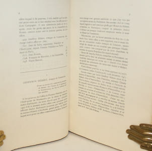 Recueil des Présidents, Conseillers et autres Officiers de l'Echiquier et du Parlement de Normandie par Bigot de Montville; 1499 à 1550.
