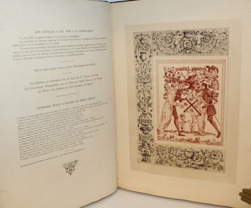 Rouen au XVI ème siècle, d'après le manuscrit de J. Le Lieur (1525).