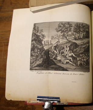 les Amours pastorales de Daphnis et Chloé. Escrites en Grec par Longus & translatées en François par Jacques Amyot.. LONGUS.