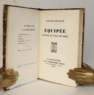 Equipée - Voyage au pays du réel.. SEGALEN (Victor).
