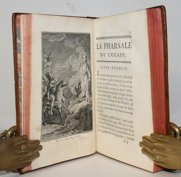 La Pharsale de Lucain. Traduite en François par M. Marmontel de l'Académie Françoise.. LUCAIN.