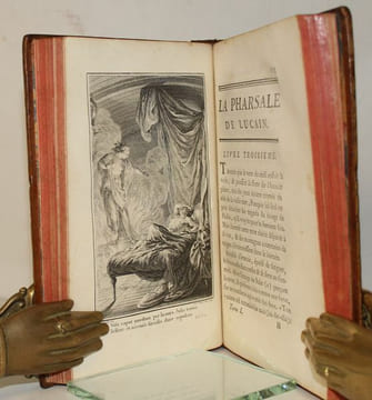 La Pharsale de Lucain. Traduite en François par M. Marmontel de l'Académie Françoise.. LUCAIN.