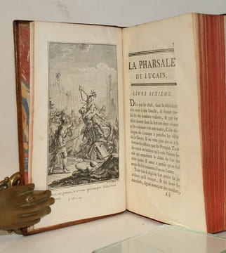 La Pharsale de Lucain. Traduite en François par M. Marmontel de l'Académie Françoise.. LUCAIN.