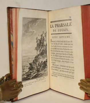 La Pharsale de Lucain. Traduite en François par M. Marmontel de l'Académie Françoise.. LUCAIN.