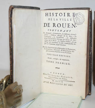 Histoire de la Ville de Rouen.. FARIN (François).