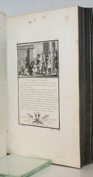 Abrégé de l'histoire universelle en figures, ou Recueil d'estampes représentans les sujets les plus frappans de l'histoire, tant sacrée que profane, ...