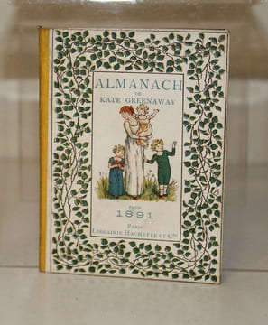 Almanach de Kate Greenaway pour 1891.. GREENAWAY ( Kate).