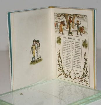 Almanach de Kate Greenaway pour 1891.. GREENAWAY ( Kate).