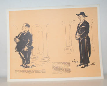 Rouen à l'encre de Chine.