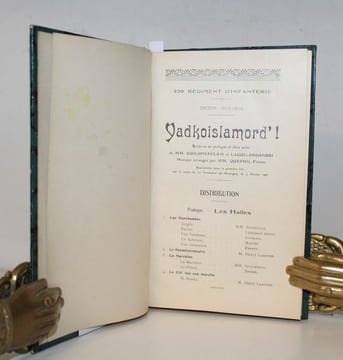 Yadkoislamord' ! & Mais ne chinez donc pas les Idoines ! Deux Revues en un prologue et deux actes.. [THEATRE DE GUERRE A ROUEN] 239 ème REGIMENT ...