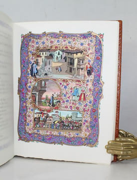 Le Théatre de Beaumarchais. Exceptionnel exemplaire.. [GRADASSI] - BEAUMARCHAIS.