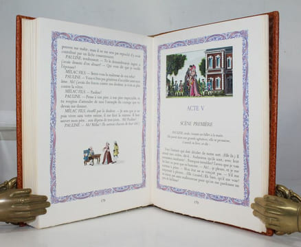 Le Théatre de Beaumarchais. Exceptionnel exemplaire.. [GRADASSI] - BEAUMARCHAIS.