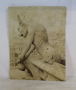 Chimère, Eglise Notre-Dame. Paris.