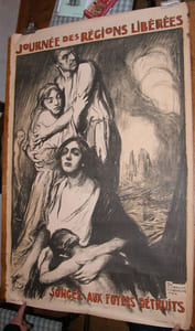 Journée des régions libérées. Songez aux foyers détruits. 1919.