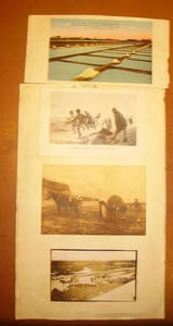 Ensemble de 15 cartes postales et 8 photographies.