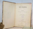 Le B&acirc;ton. Etude historique et litt&eacute;raire. Insigne d'autorit&eacute; et de puissance.. [BATON] LAFORET (Auguste).