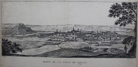 Profil de la Ville de Rouen.. SYLVESTRE (Ysraël).