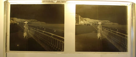 Collection de photographies stéréoscopique sur plaque de verre.. [COTE D'AZUR - NICE] PHILIPPE (Paul).
