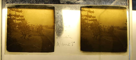 Collection de photographies stéréoscopique sur plaque de verre.. [COTE D'AZUR - NICE] PHILIPPE (Paul).