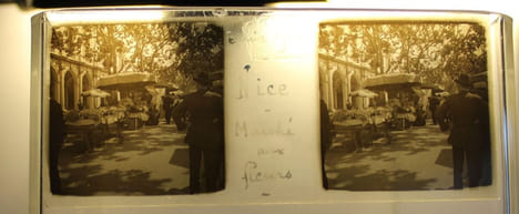 Collection de photographies stéréoscopique sur plaque de verre.. [COTE D'AZUR - NICE] PHILIPPE (Paul).