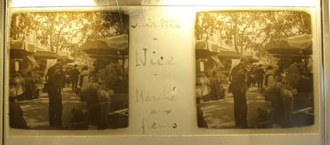 Collection de photographies stéréoscopique sur plaque de verre.. [COTE D'AZUR - NICE] PHILIPPE (Paul).