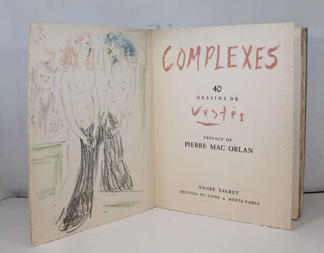 Complexes. 40 dessins de Vertès.. VERTES (Marcel).