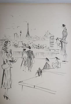 Instants et visages de Paris.. [VERTES] BAUER (Gérard).