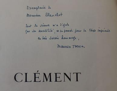 Clément. Illustré de cinquante et une Lithographie de Ruud Verspyck.