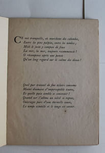 Le Cimetière marin.