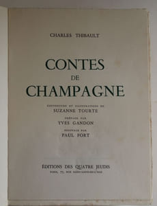 Contes de Champagne.