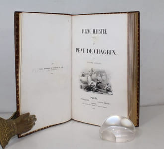 Balzac illustré. La Peau de chagrin. Etudes sociales.